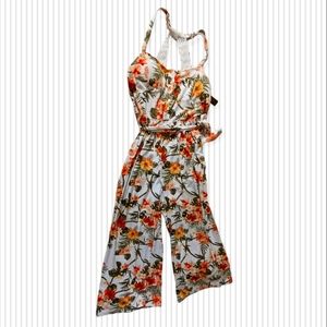 Floral jumpsuit